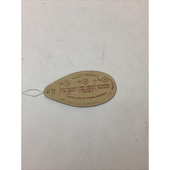 Vintage Needle Threader - Prudential Has The Strength Of Gibraltar - Picture 3 of 3